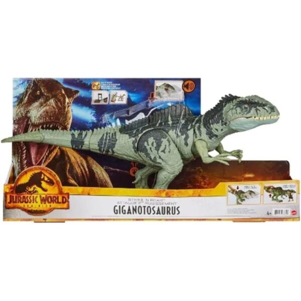 Mattel Jurassic World Strike N Roar Giant Dino Wilford Entertainment 